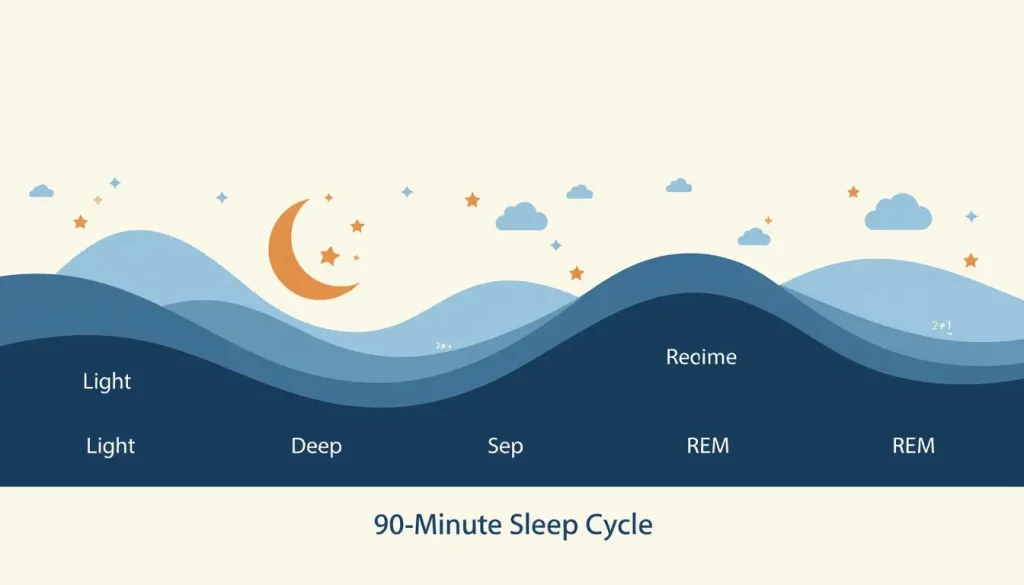 90 minute sleep cycle graph