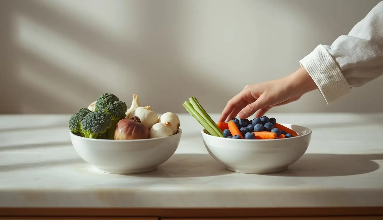 How to reduce bloating naturally with gentle, gut-friendly food swaps no supplements needed.