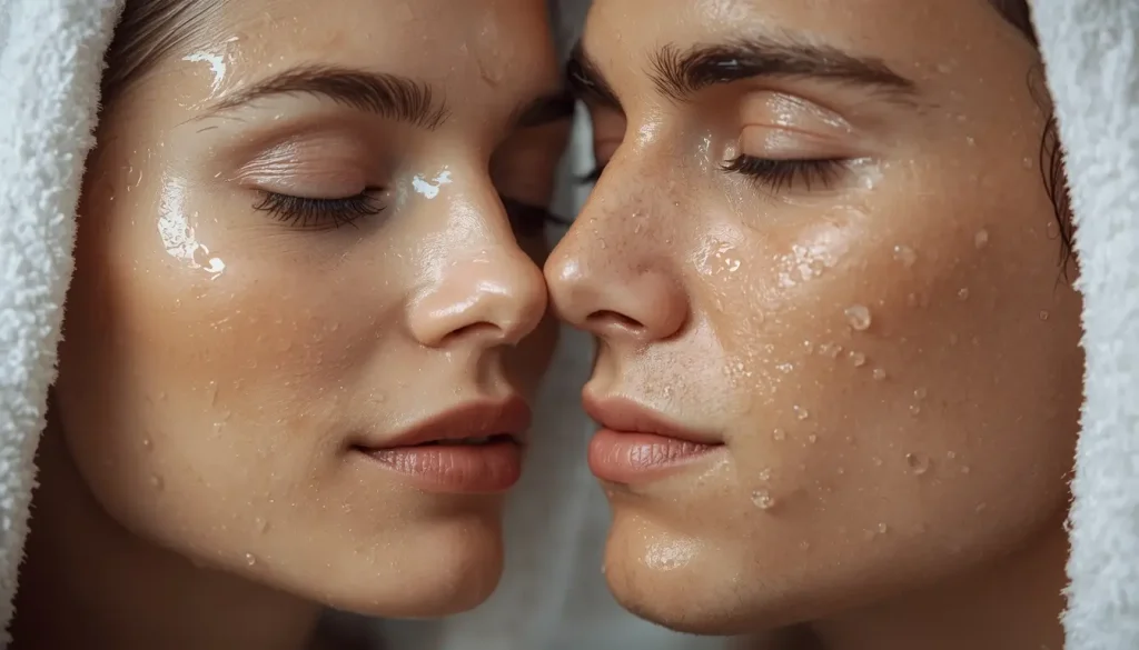 cold shower benefits for clear skin and shiny hair