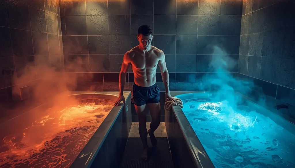 contrast water therapy vascular pump for athlete recovery