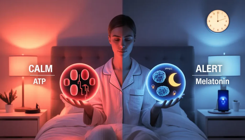 red light vs blue light