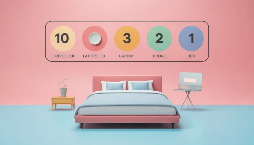 sleep hygiene countdown rule