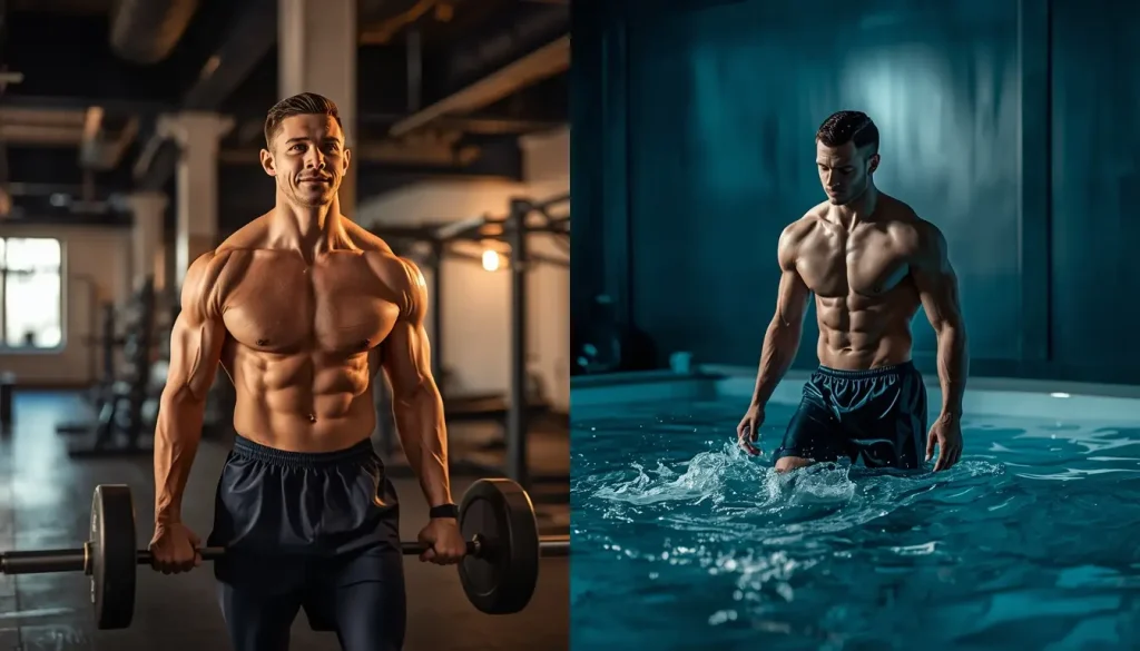 timing cold exposure to avoid blocking muscle growth