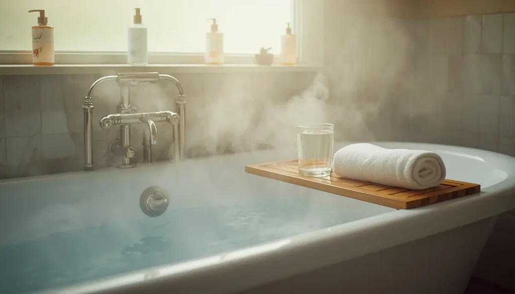 warm bath for sleep hygiene