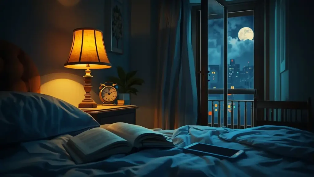 Ban screens from your bedroom to protect melatonin and restore deep sleep.