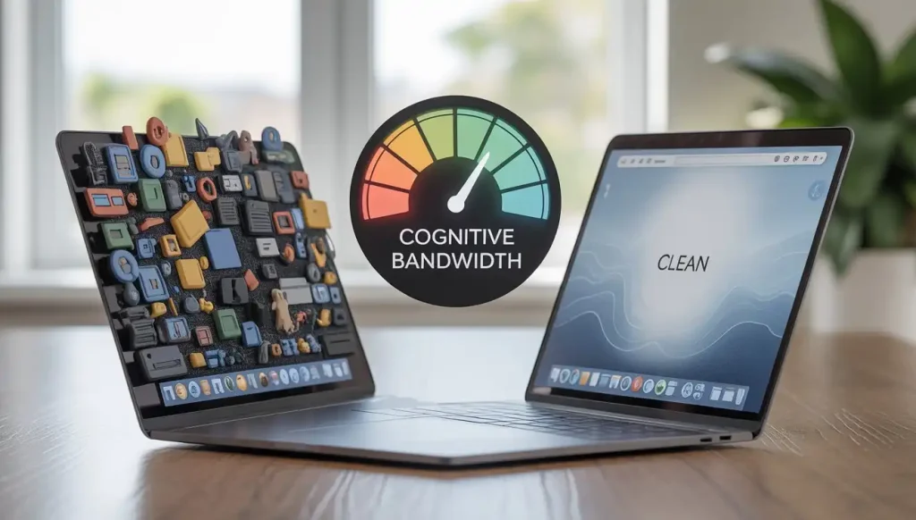 Digital clutter drains mental energy even unused apps steal your focus.