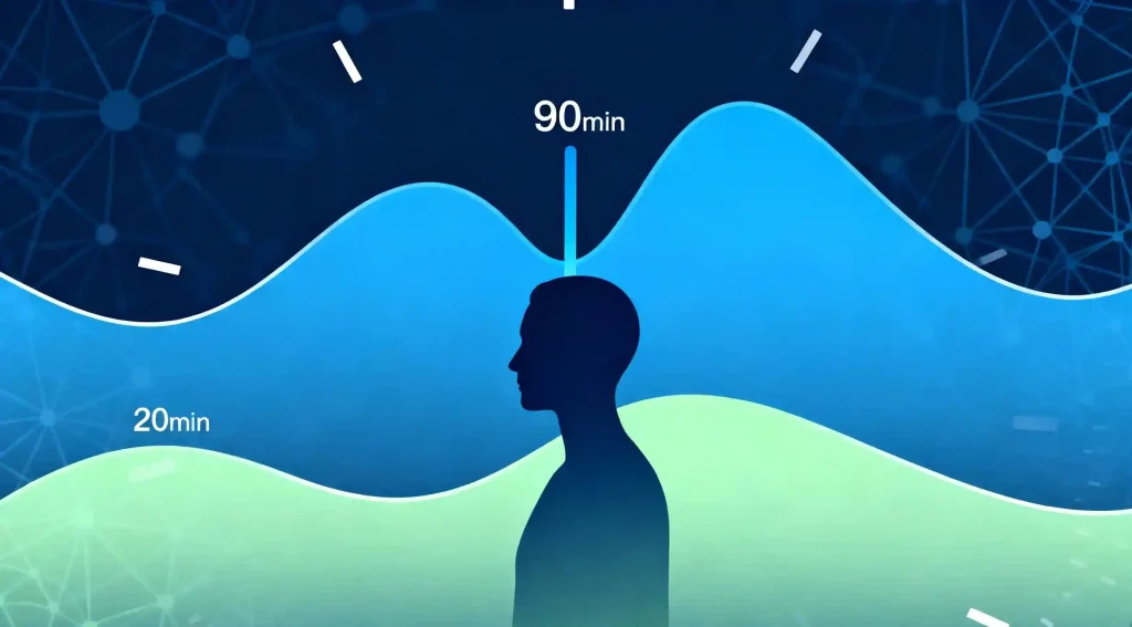 Work with your 90-minute ultradian rhythmnot against it to sustain mental focus without burnout.